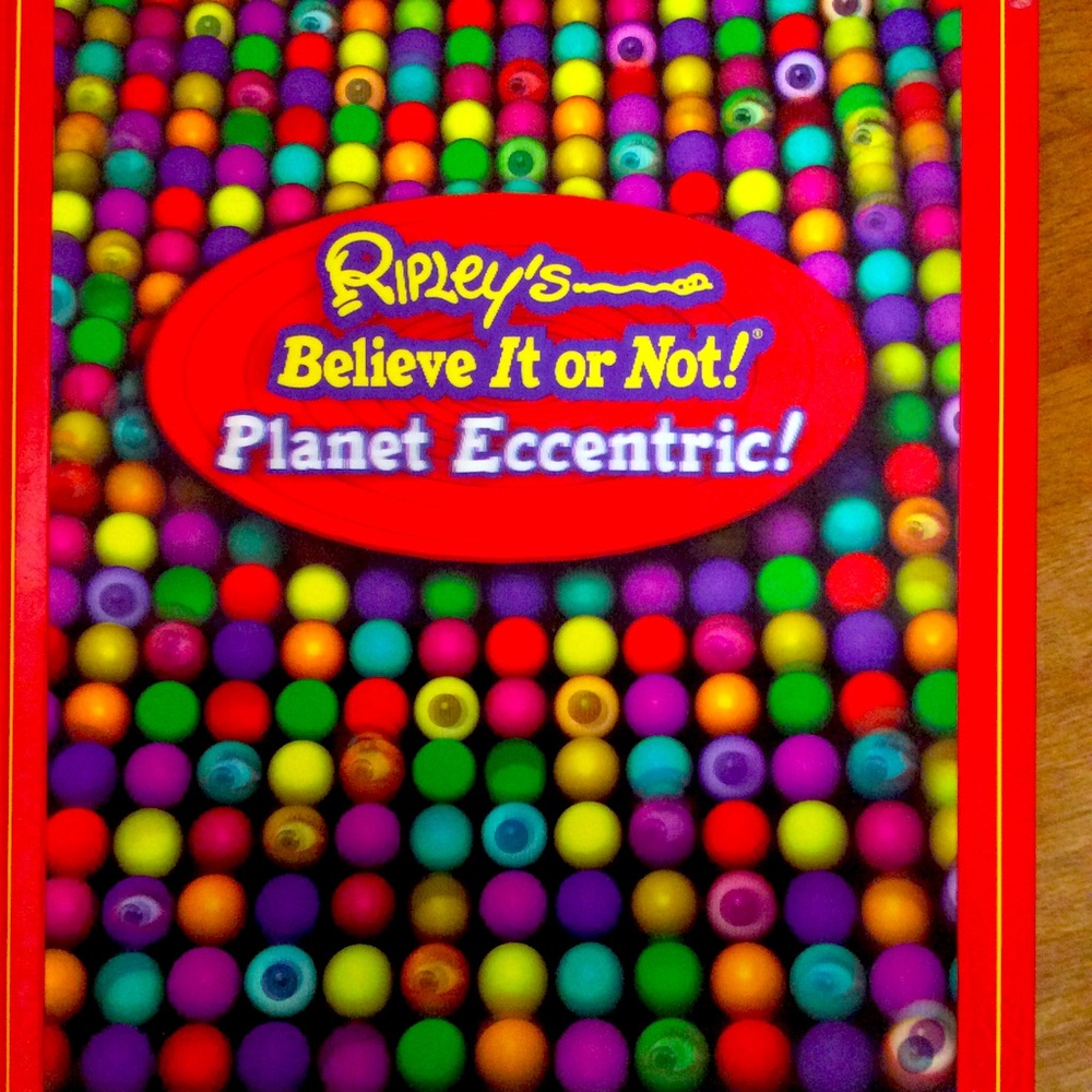 Ripley’s Believe It or Not Planet Eccentric book